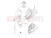 SUZUKI DR250R Y (2000) 32A - FUEL TANK (MODEL X/Y)
