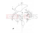 SUZUKI DR250R Y (2000) 39 - REAR FENDER