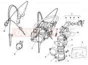 DUCATI 907 I.E. THROTTLE BODY » INTAKE, CARBURETTOR