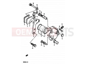 SUZUKI DR250S G (1986) 57 - FRONT CALIPER (MODEL F/G/H)