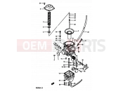 SUZUKI DR250S H (1987) 9 - CARBURETOR