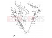 SUZUKI DR250S L (1990) 7 - CAM SHAFT - VALVE