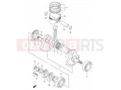 SUZUKI DR250S N (1992) 5 - CRANKSHAFT