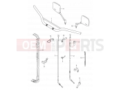 SUZUKI DR250S N (1992) 39A - HANDLEBAR (MODEL N/P/R E21)