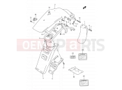 SUZUKI DR250S N (1992) 47 - REAR FENDER
