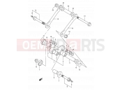 SUZUKI DR250S N (1992) 46 - REAR CUSHION LEVER