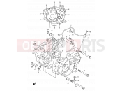 SUZUKI DR250S P (1993) 3 - CRANKCASE