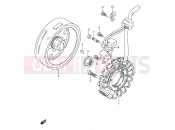 SUZUKI DR250S P (1993) 19A - MAGNETO (MODEL P/R)