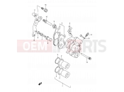 SUZUKI DR250S P (1993) 42 - FRONT CALIPER