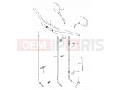 SUZUKI DR250S R (1994) 39 - HANDLEBAR (MODEL L/M,MODEL N/P/R E24)