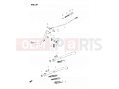 SUZUKI DR250S Z (1982) 37 - STAND - REAR BRAKE