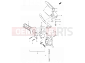SUZUKI DR250SE S (1995) 42 - LEFT HANDLE SWITCH