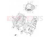 SUZUKI DR350 L (1990) (E01) 4 - CRANKCASE COVER