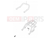 SUZUKI DR350 L (1990) (E01) 27 - GRIP - CARRIER