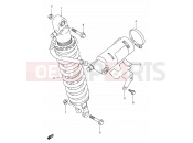 SUZUKI DR350 L (1990) (E01) 44 - REAR SHOCK ABSORBER