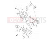 SUZUKI DR350 L (1990) (E01) 47 - REAR CALIPER (MODEL L/M)