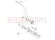 SUZUKI DR350 L (1990) (E03,E28,E33) 17 - KICK STARTER