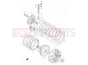 SUZUKI DR350 M (1991) (E01) 14 - CLUTCH