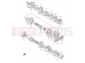 SUZUKI DR350 M (1991) (E03) 15 - TRANSMISSION (%E.NO.106032)