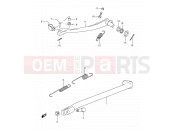 SUZUKI DR350 M (1991) (E03) 25 - STAND - REAR BRAKE