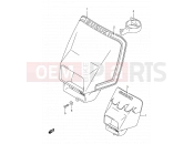 SUZUKI DR350 M (1991) (E03) 30 - HEADLAMP COVER (MODEL L/M)