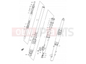SUZUKI DR350 M (1991) (E03) 37 - FRONT DAMPER (MODEL L/M/N/P)