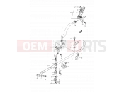 SUZUKI DR350 M (1991) (E03,E28,E33) 47 - REAR MASTER CYLINDER
