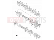 SUZUKI DR350 N (1992) (E01) 15 - TRANSMISSION (%E.NO.106032)