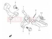 SUZUKI DR350 N (1992) (E01) 26 - FOOTREST
