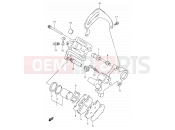 SUZUKI DR350 N (1992) (E01) 47A - REAR CALIPER (MODEL N/P)