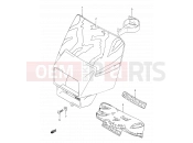 SUZUKI DR350 N (1992) (E03,E28,E33) 33A - HEADLAMP COVER (MODEL N/P/R)