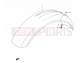 SUZUKI DR350 N (1992) (E03,E28,E33) 34 - FRONT FENDER