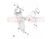 SUZUKI DR350 N (1992) (E03,E28,E33) 42 - REAR SHOCK ABSORBER