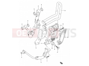 SUZUKI DR350 P (1993) (E01) 13A - OIL COOLER (OPTIONAL)