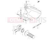 SUZUKI DR350 P (1993) (E01) 34 - RIGHT HANDLE LEVER