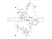 SUZUKI DR350 P (1993) (E03) 46A - REAR CALIPER (MODEL N/P)