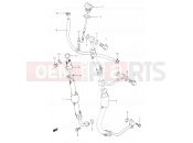 SUZUKI DR350 P (1993) (E03,E28,E33) 13 - OIL HOSE