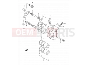 SUZUKI DR350 R (1994) (E03) 40A - FRONT CALIPER (MODEL N/P/R/S/T)