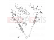SUZUKI DR350 R (1994) (E03,E28,E33) 7A - CAM SHAFT - VALVE (MODEL R)