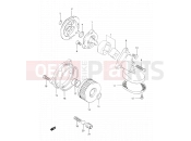 SUZUKI DR350 R (1994) (E03,E28,E33) 12 - OIL PUMP