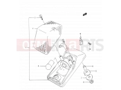 SUZUKI DR350 R (1994) (E03,E28,E33) 22 - TAIL LAMP