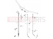 SUZUKI DR350 R (1994) (E03,E28,E33) 36 - HANDLEBAR