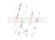SUZUKI DR350 R (1994) (E03,E28,E33) 31A - FRONT DAMPER (MODEL R)