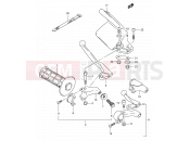 SUZUKI DR350 S (1995) (E01) 35 - LEFT HANDLE LEVER