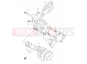 SUZUKI DR350 S (1995) (E03) 46B - REAR CALIPER (MODEL R/S/T)