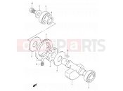 SUZUKI DR350 T (1996) (E01) 6 - CRANK BALANCER