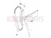 SUZUKI DR350 T (1996) (E01) 8 - CAM CHAIN