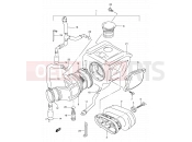 SUZUKI DR350 T (1996) (E01) 10 - AIR CLEANER