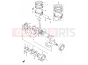 SUZUKI DR350 T (1996) (E03) 5 - CRANKSHAFT