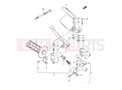 SUZUKI DR350 T (1996) (E03) 34 - LEFT KNUCKLE COVER